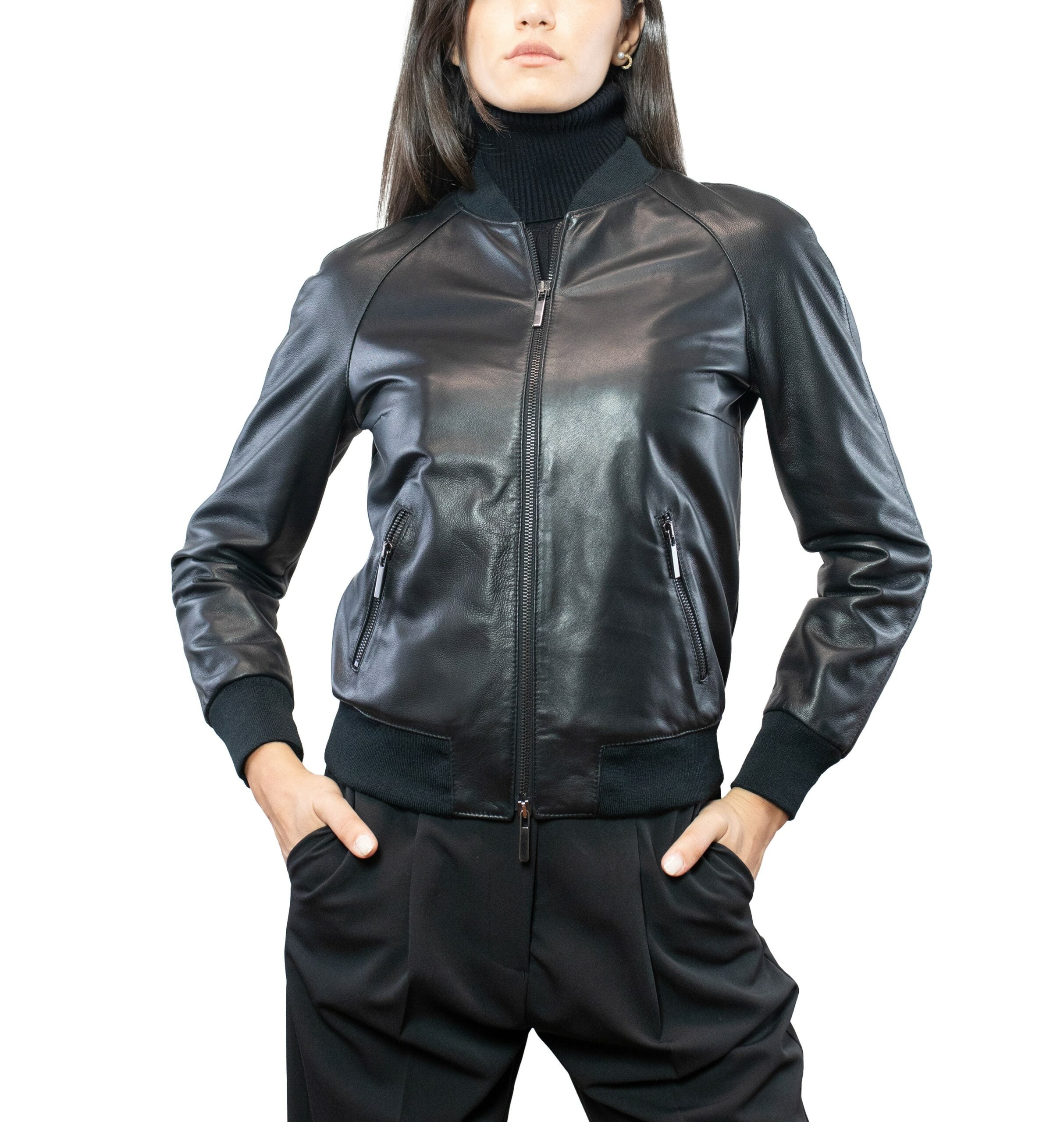 Lederjacke 95NATNE