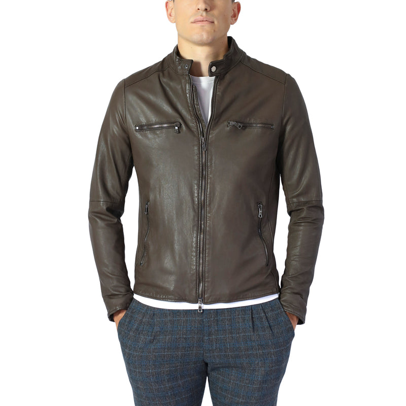 Leather jacket 96WNABR