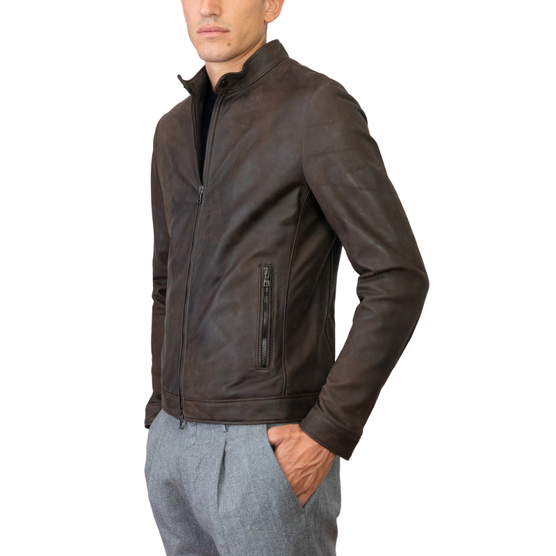 Biker in pelle 97VINBR