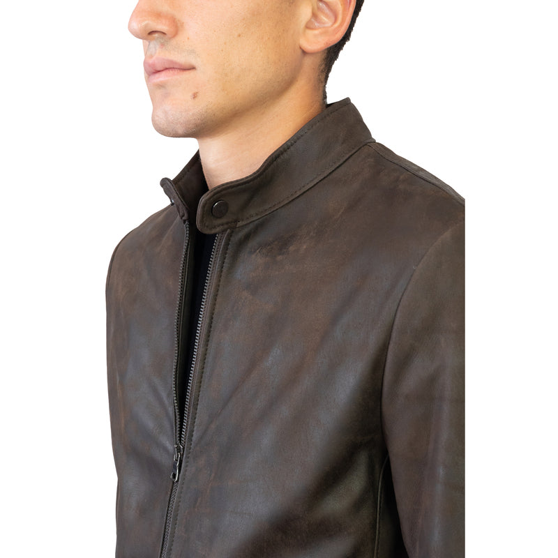 Biker in pelle 97VINBR
