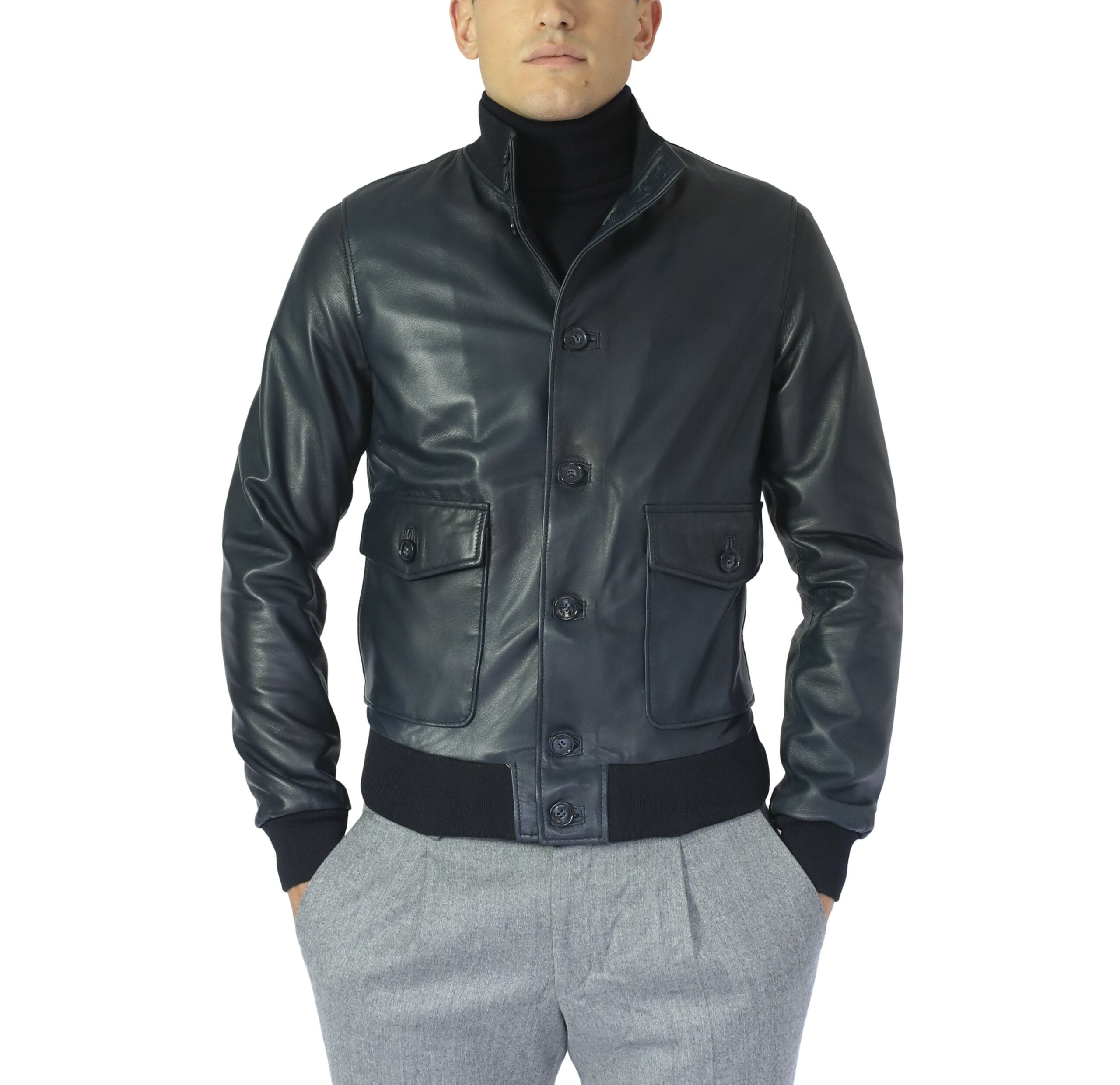 Veste en cuir 98LNABL