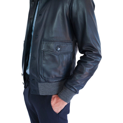 Veste en cuir 98LUXBL