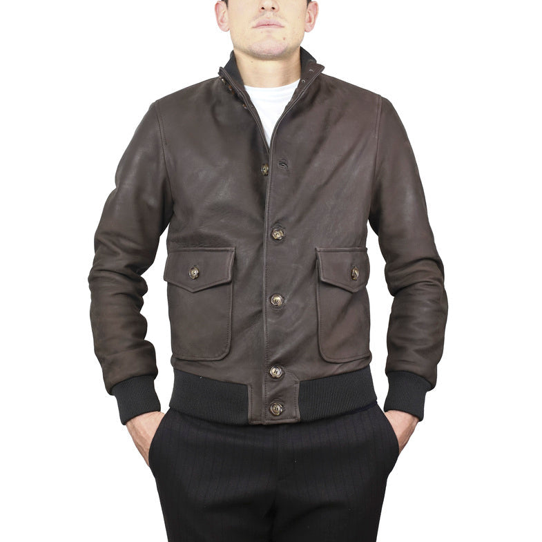 Giacca in pelle 98LVIBR