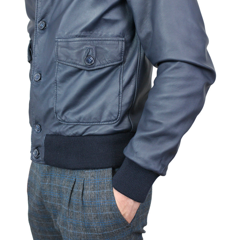 Giacca in pelle 98MNWBL