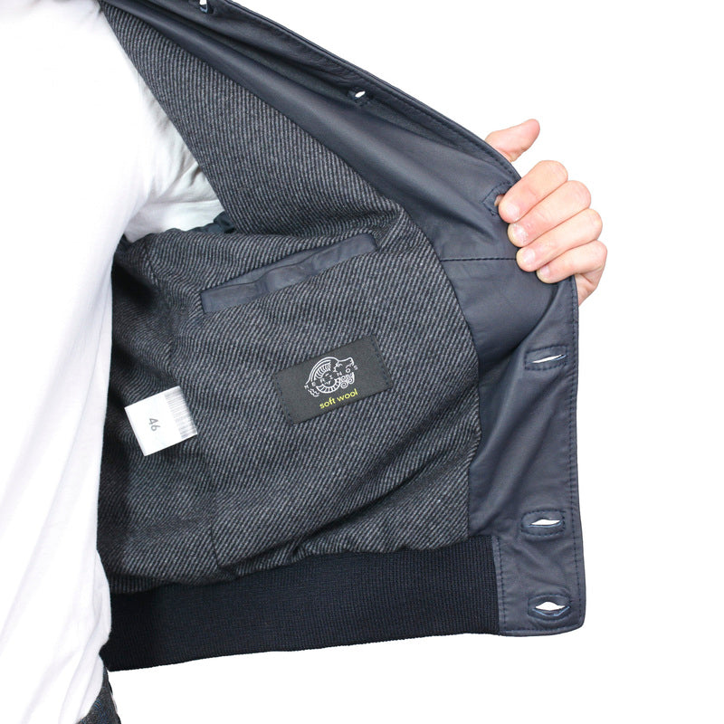 Giacca in pelle 98MNWBL