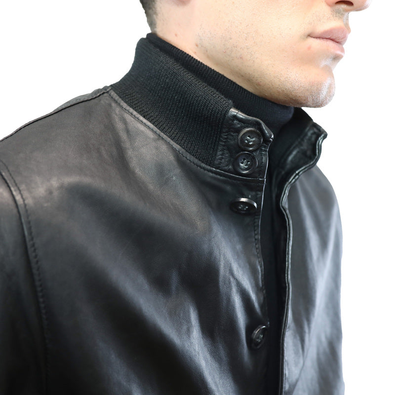 Chaqueta de cuero 98MNWNE