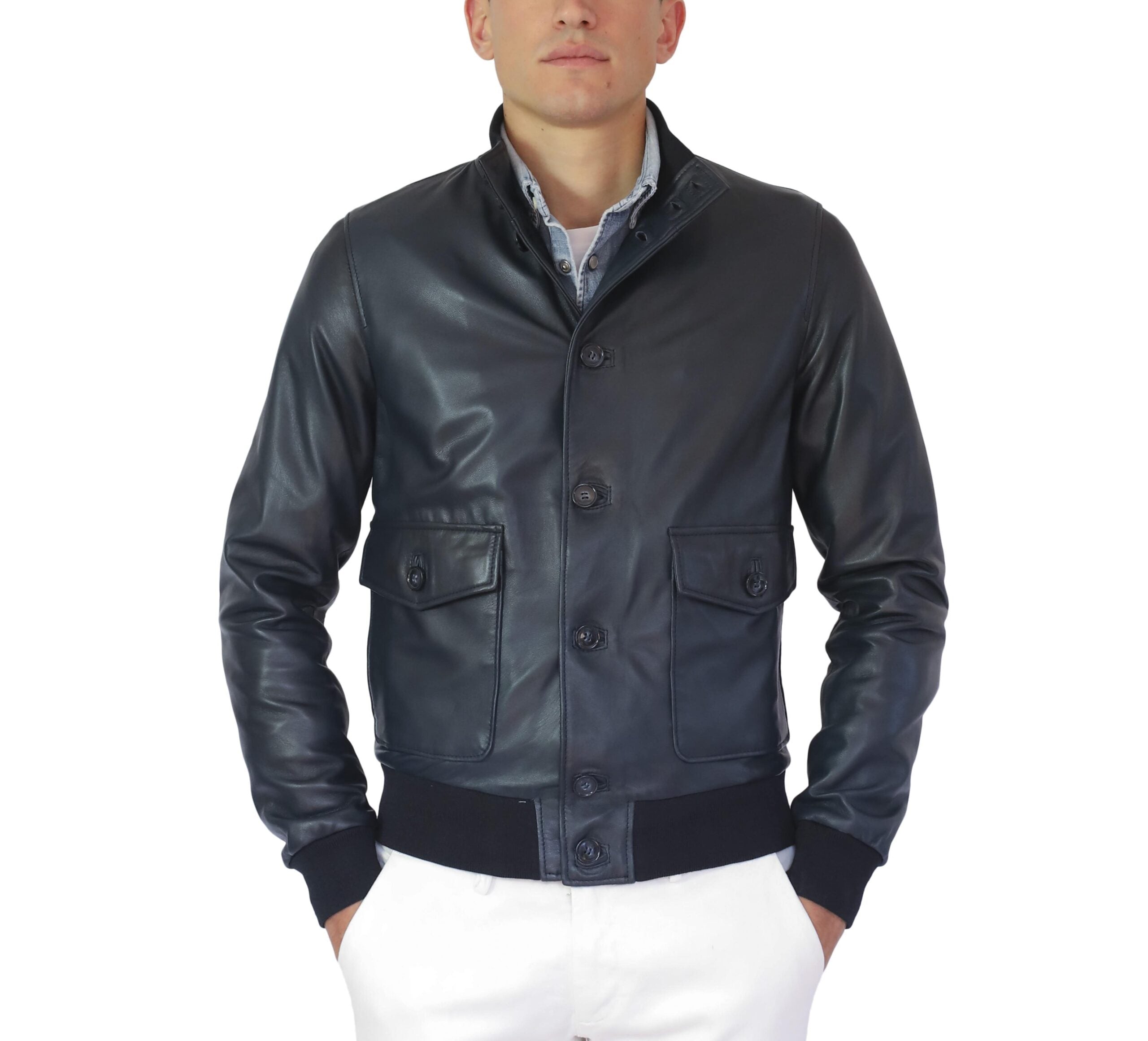 98NATBL chaqueta de cuero