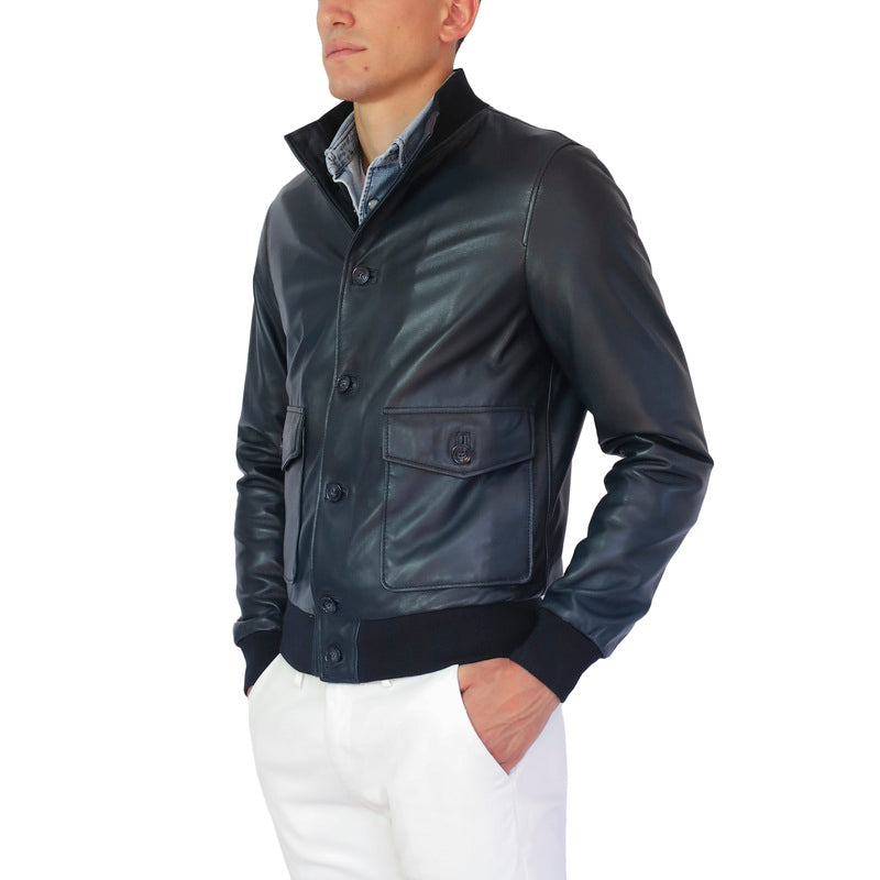 98NATBL chaqueta de cuero