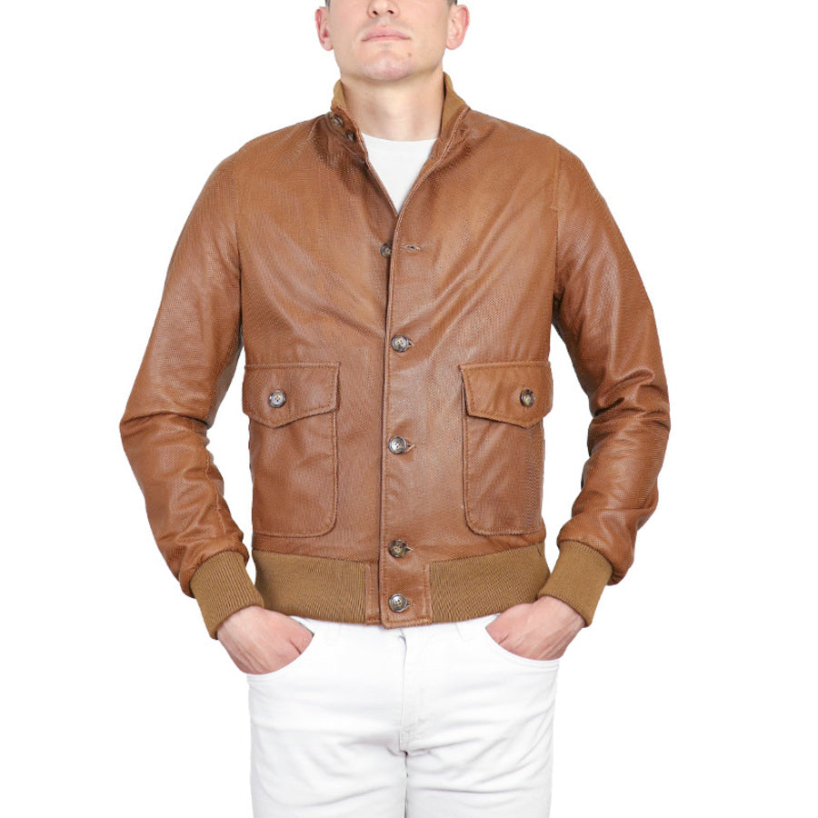 Veste en cuir 98PFNCU
