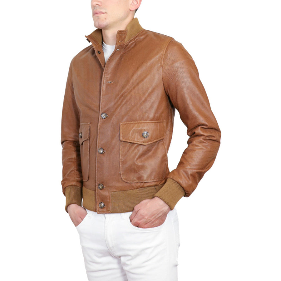 Veste en cuir 98PFNCU