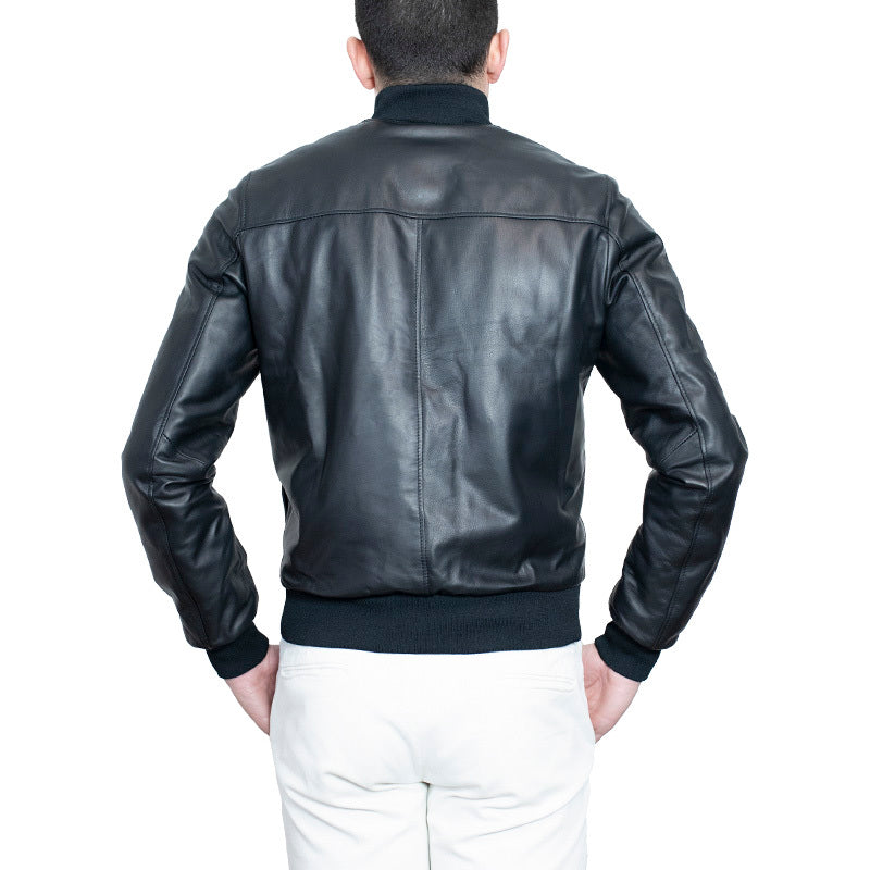 98PNANE chaqueta de cuero