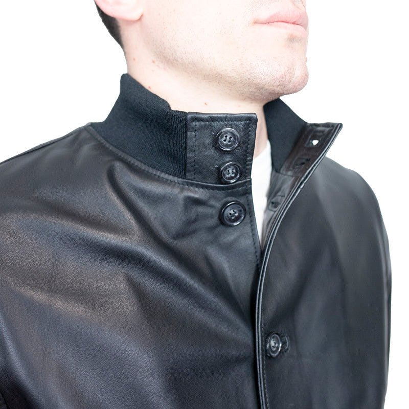 98PNANE chaqueta de cuero