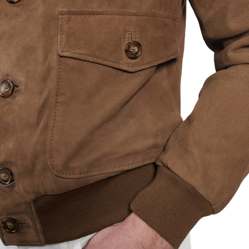 Leather bomber 98PSUAR