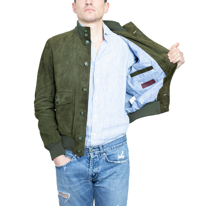 98PSUVE chaqueta de cuero