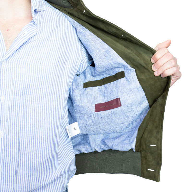 98PSUVE chaqueta de cuero