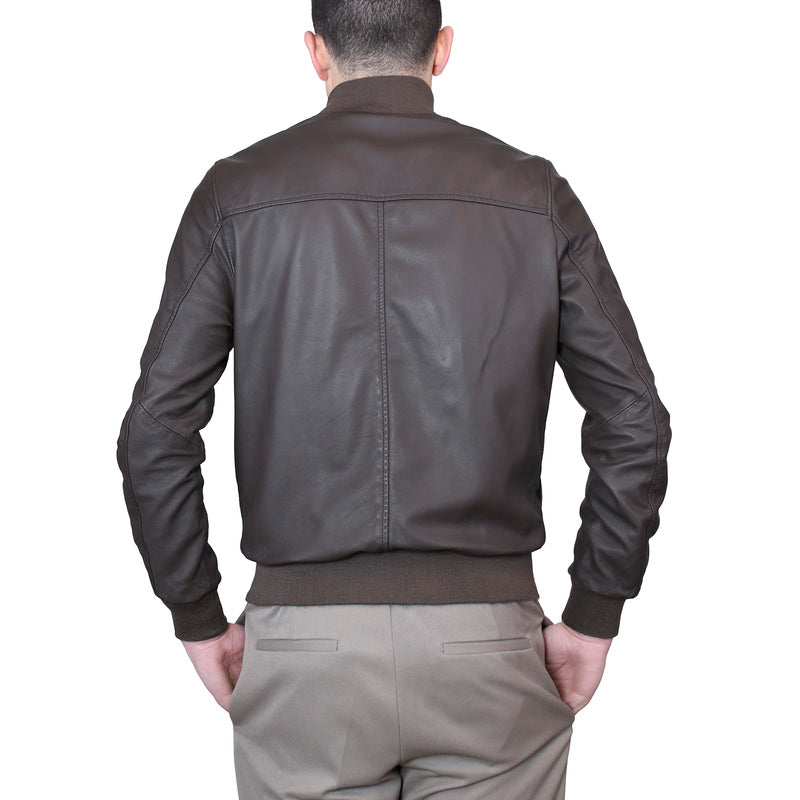 Veste en cuir 98PWNBR