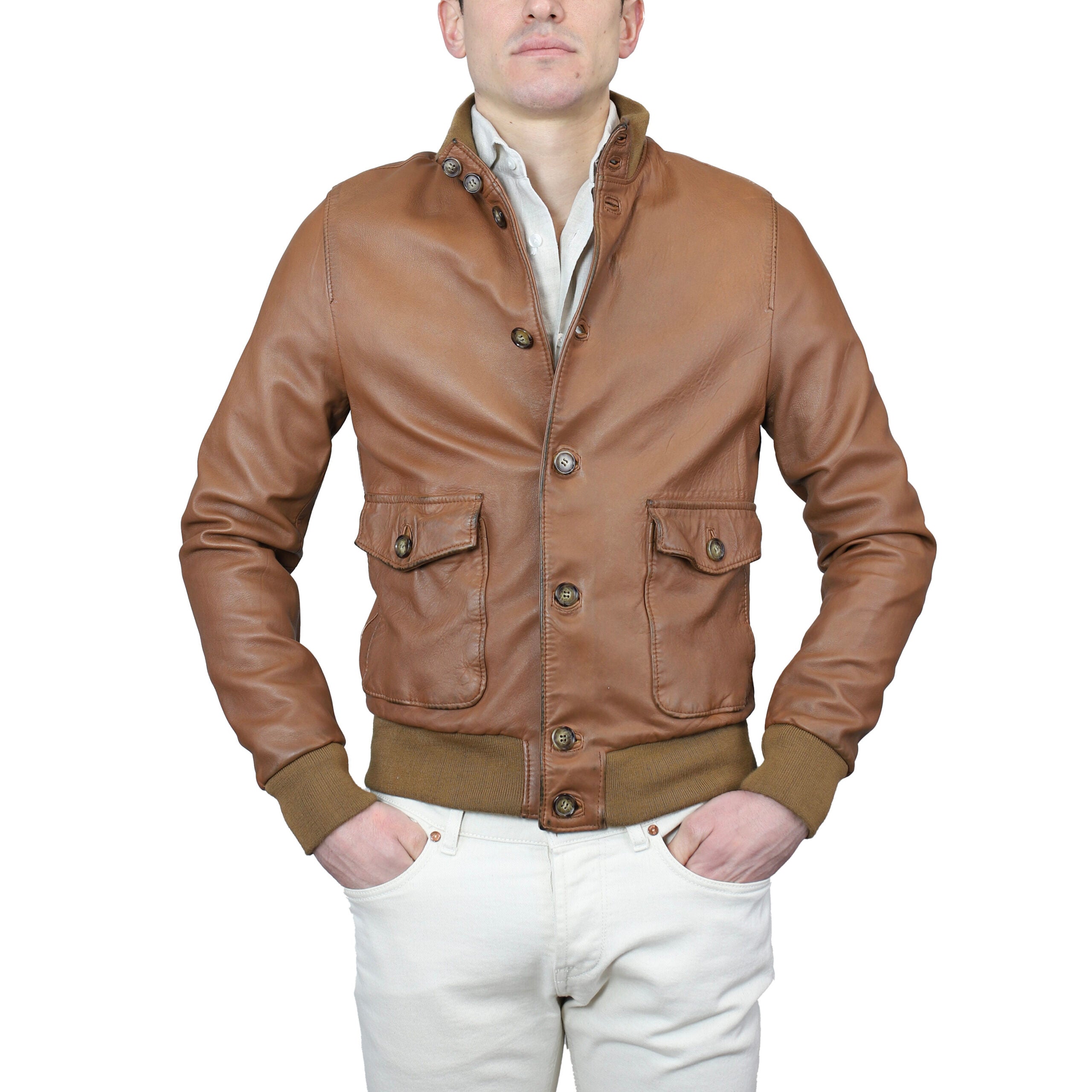 Bomber in pelle 98PWNCU