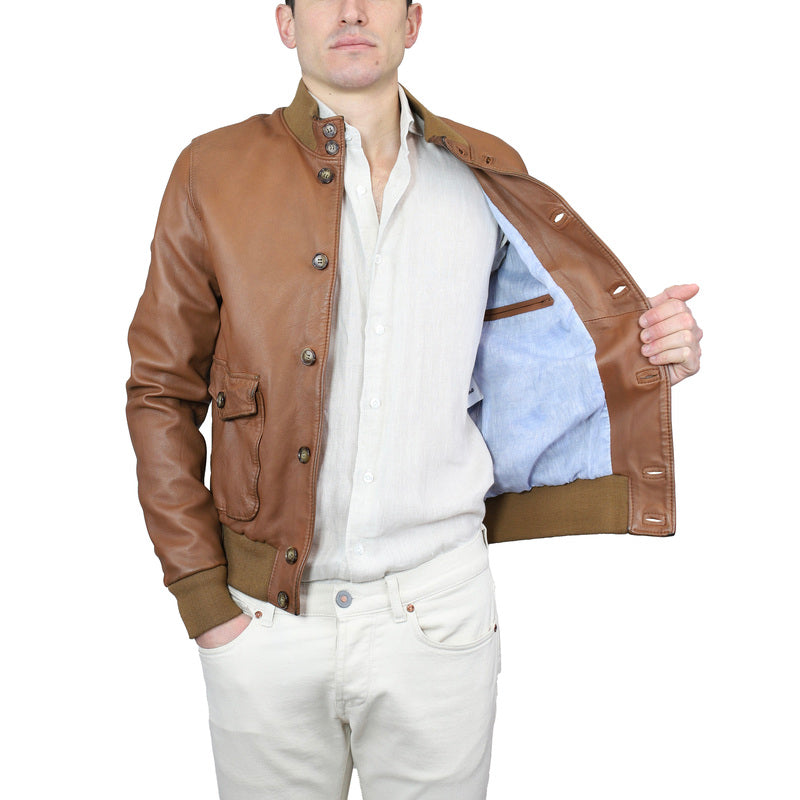Bomber in pelle 98PWNCU
