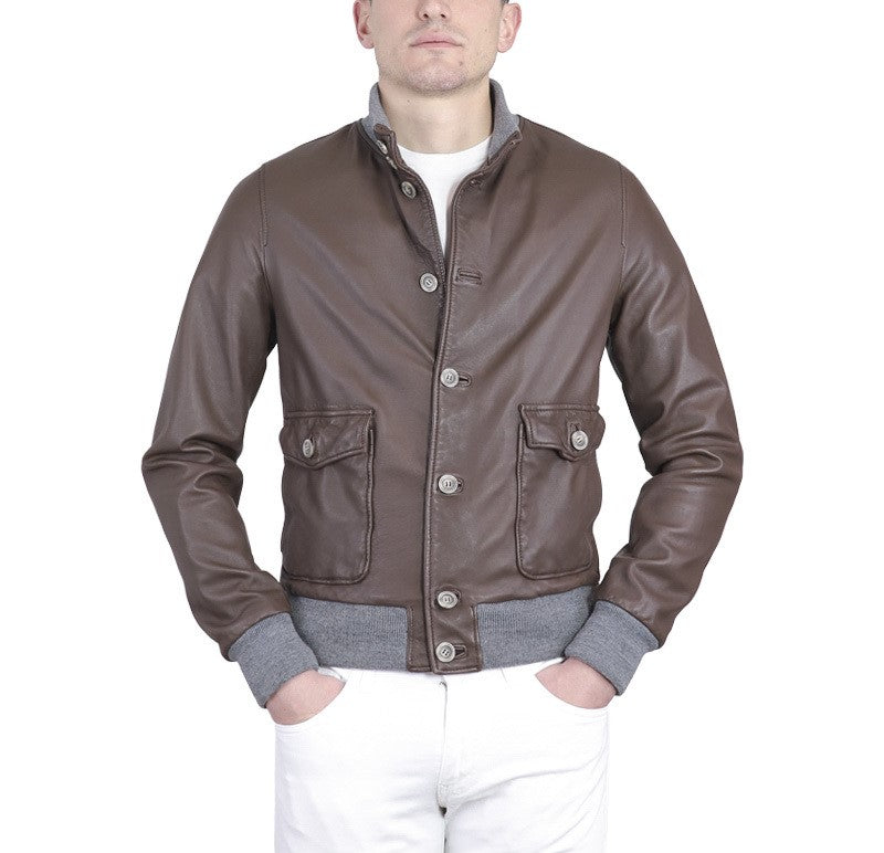 Leather jacket 98PWNSB