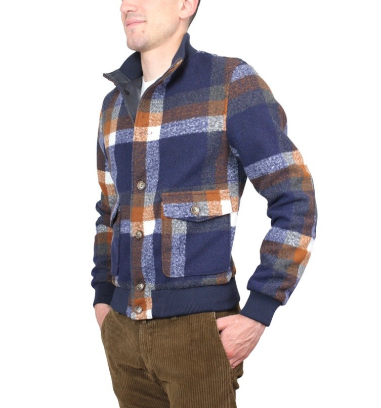 Chaqueta bomber de cuero 98TEXCE