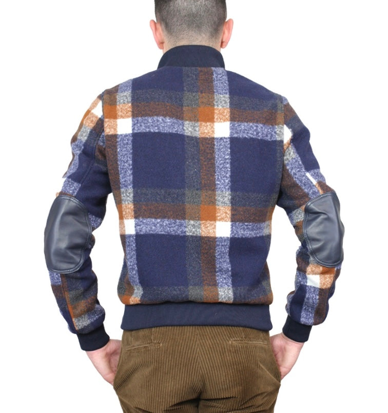 Chaqueta bomber de cuero 98TEXCE