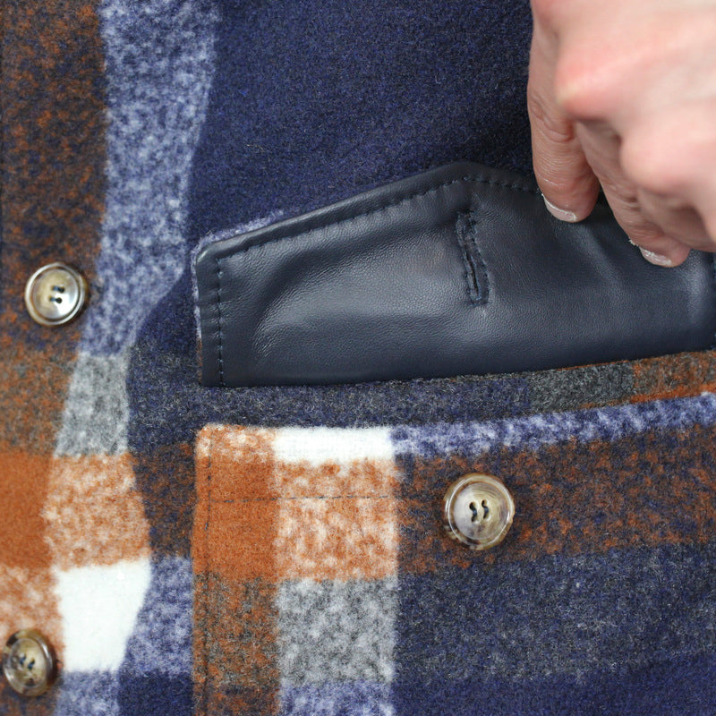 Chaqueta bomber de cuero 98TEXCE