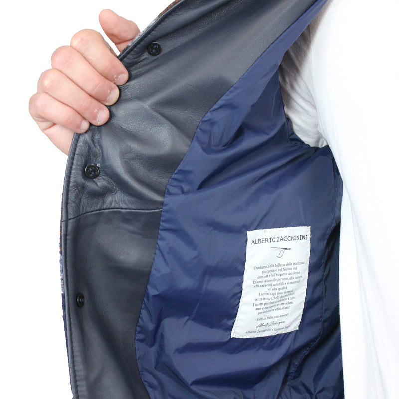 Chaqueta bomber de cuero 98TEXCE