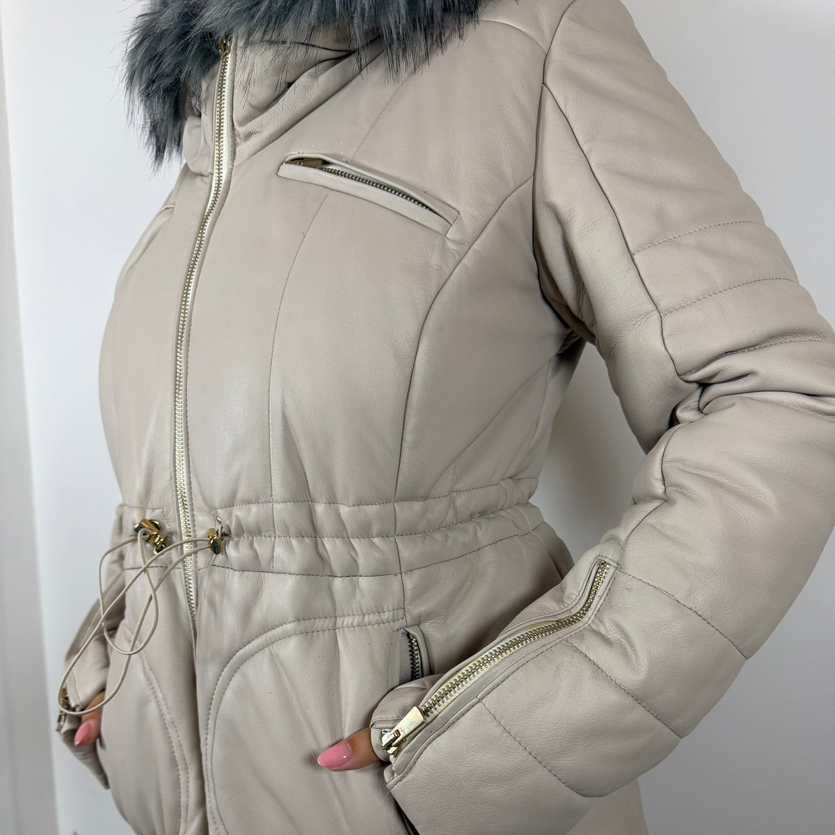 Biker in Shearling 73SHEVI