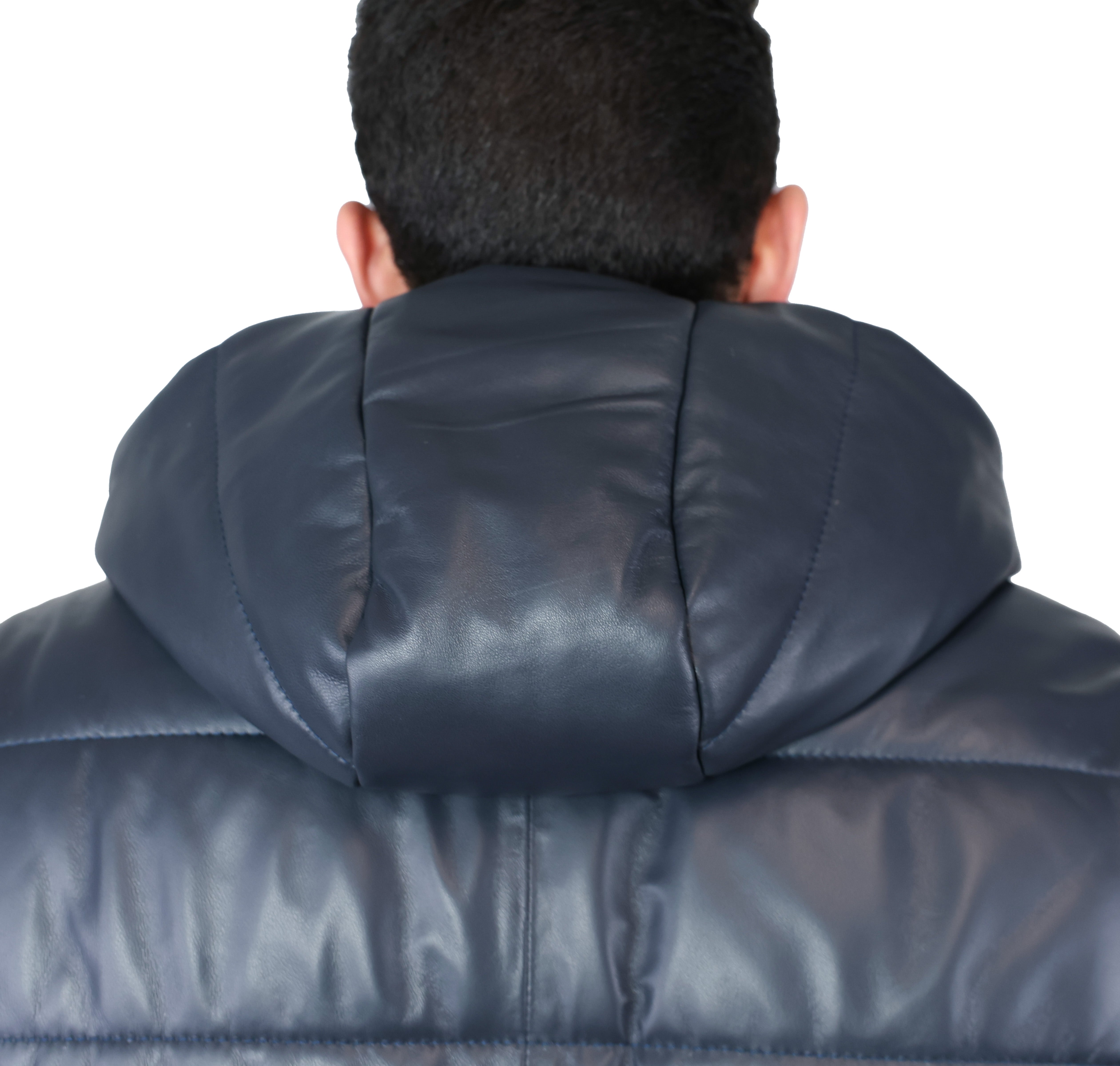 Piumino in pelle 89LCAMA