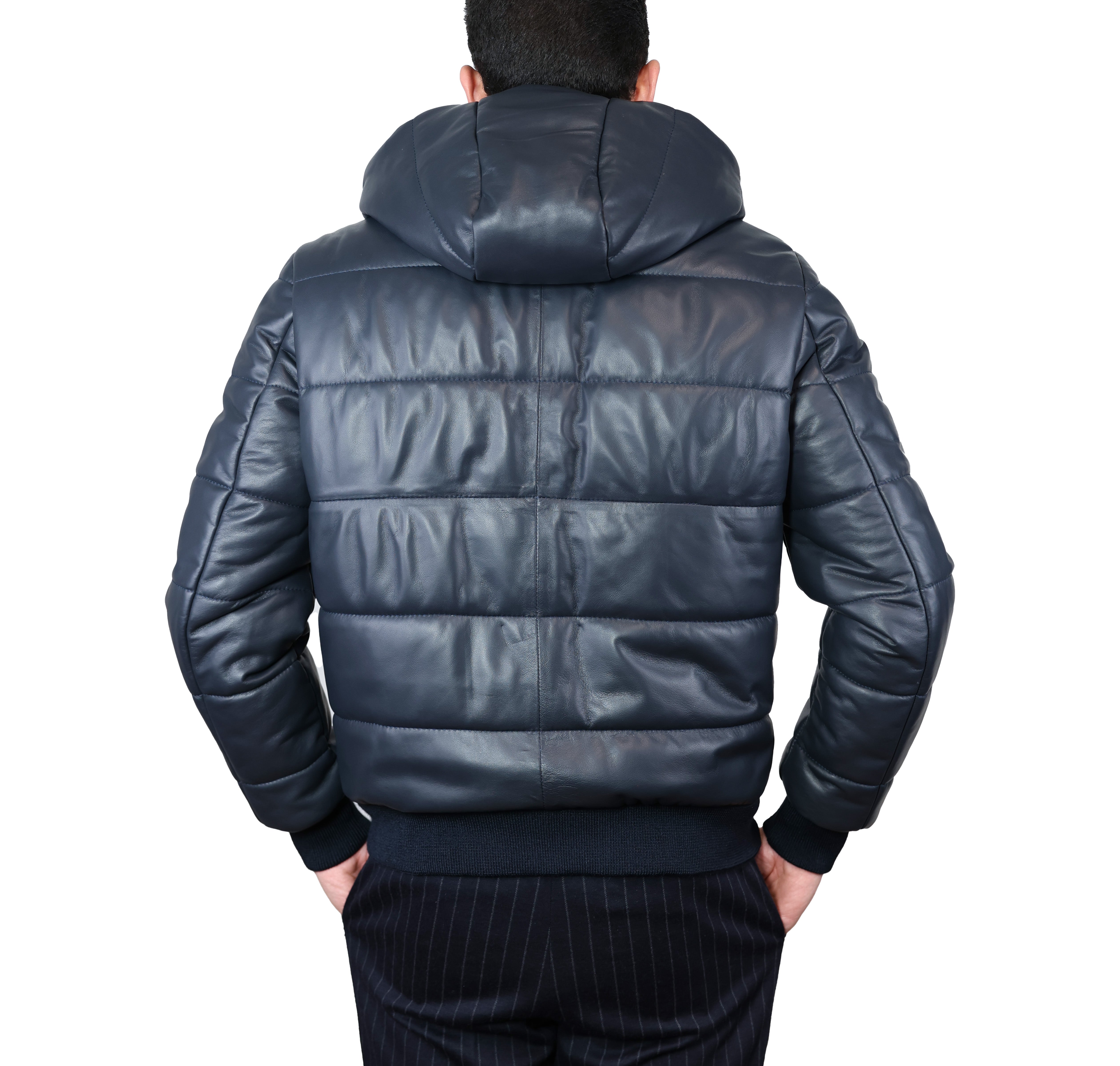 Piumino in pelle 89LCAMA