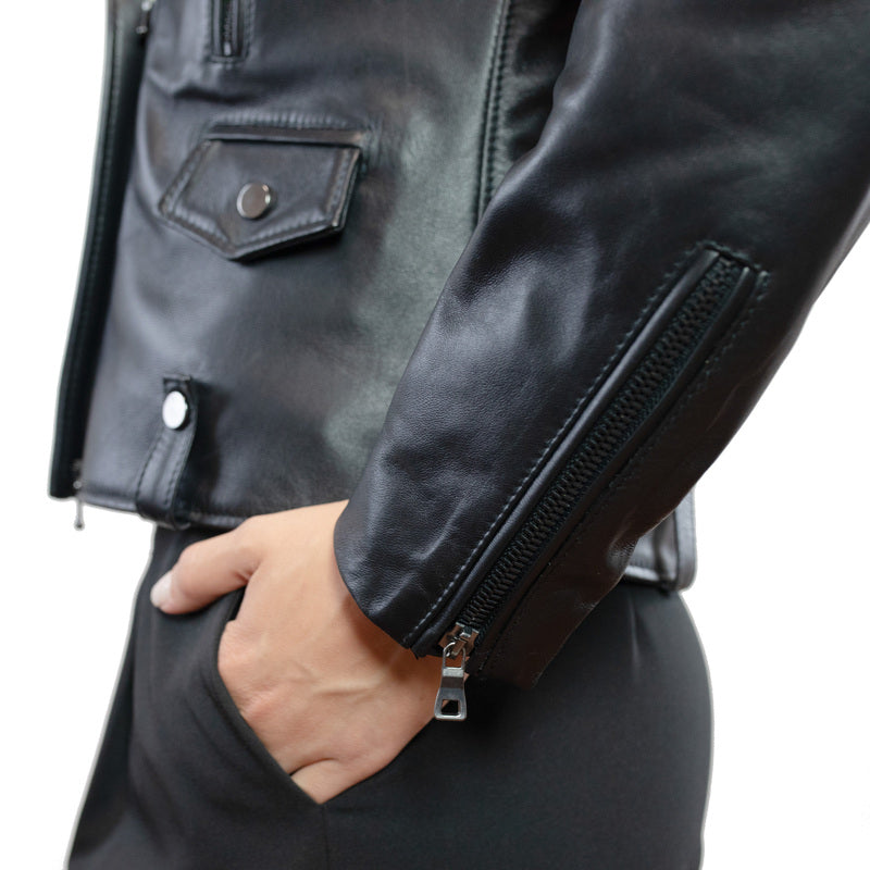 Lederjacke BEVNANE