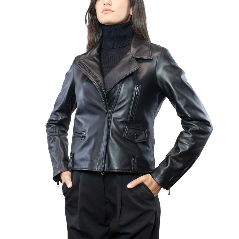 Lederjacke BEVNANE