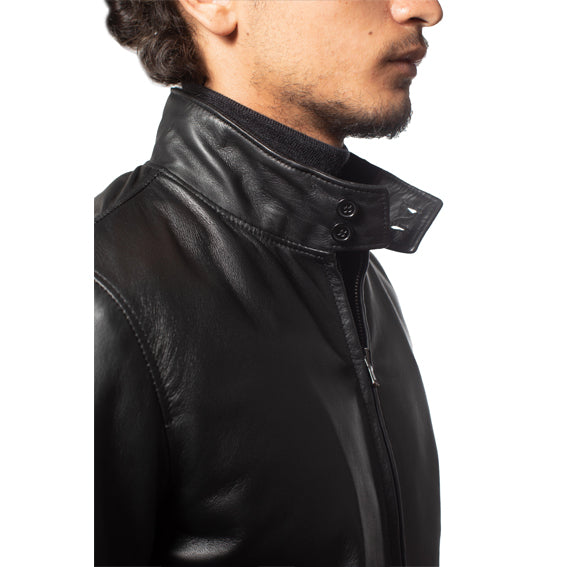 89NANER chaqueta de cuero