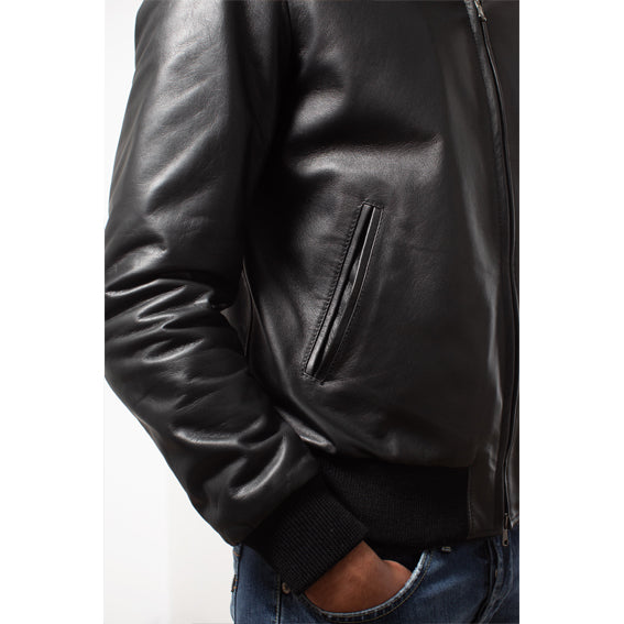 89NANER chaqueta de cuero