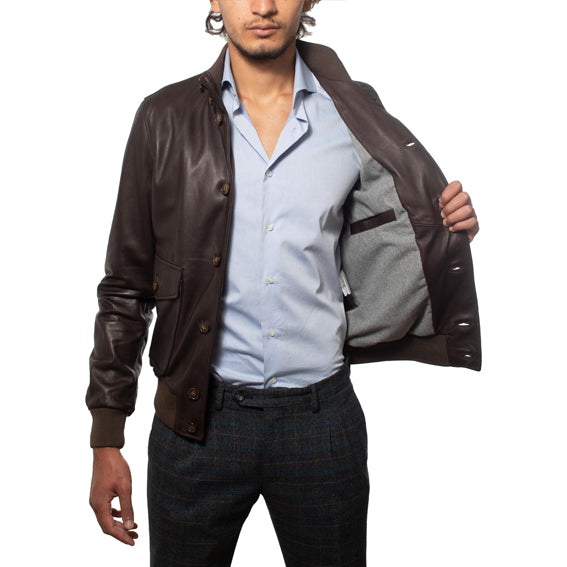 98TAMBR chaqueta de cuero