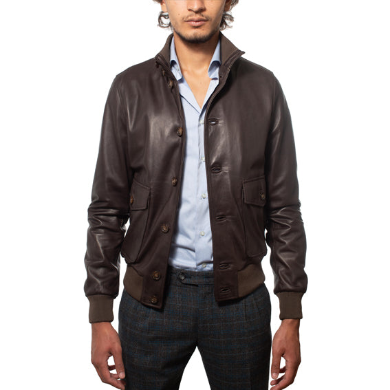 98TAMBR chaqueta de cuero