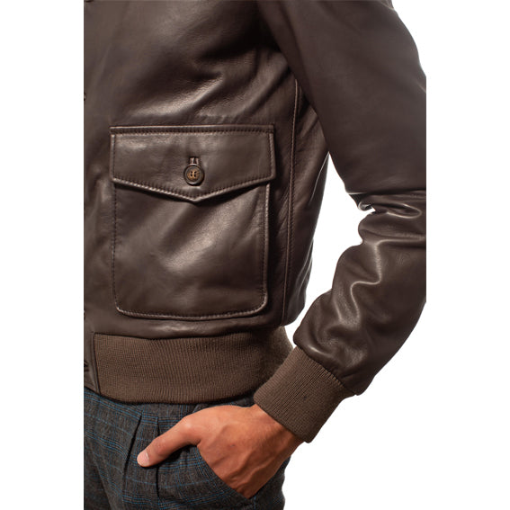 98TAMBR chaqueta de cuero