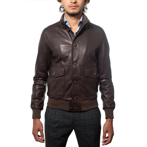 98TAMBR chaqueta de cuero