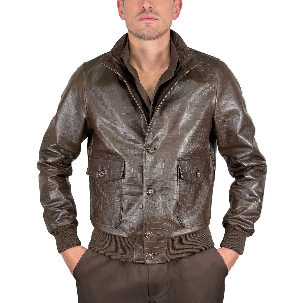 Giacca in pelle 98NACBR