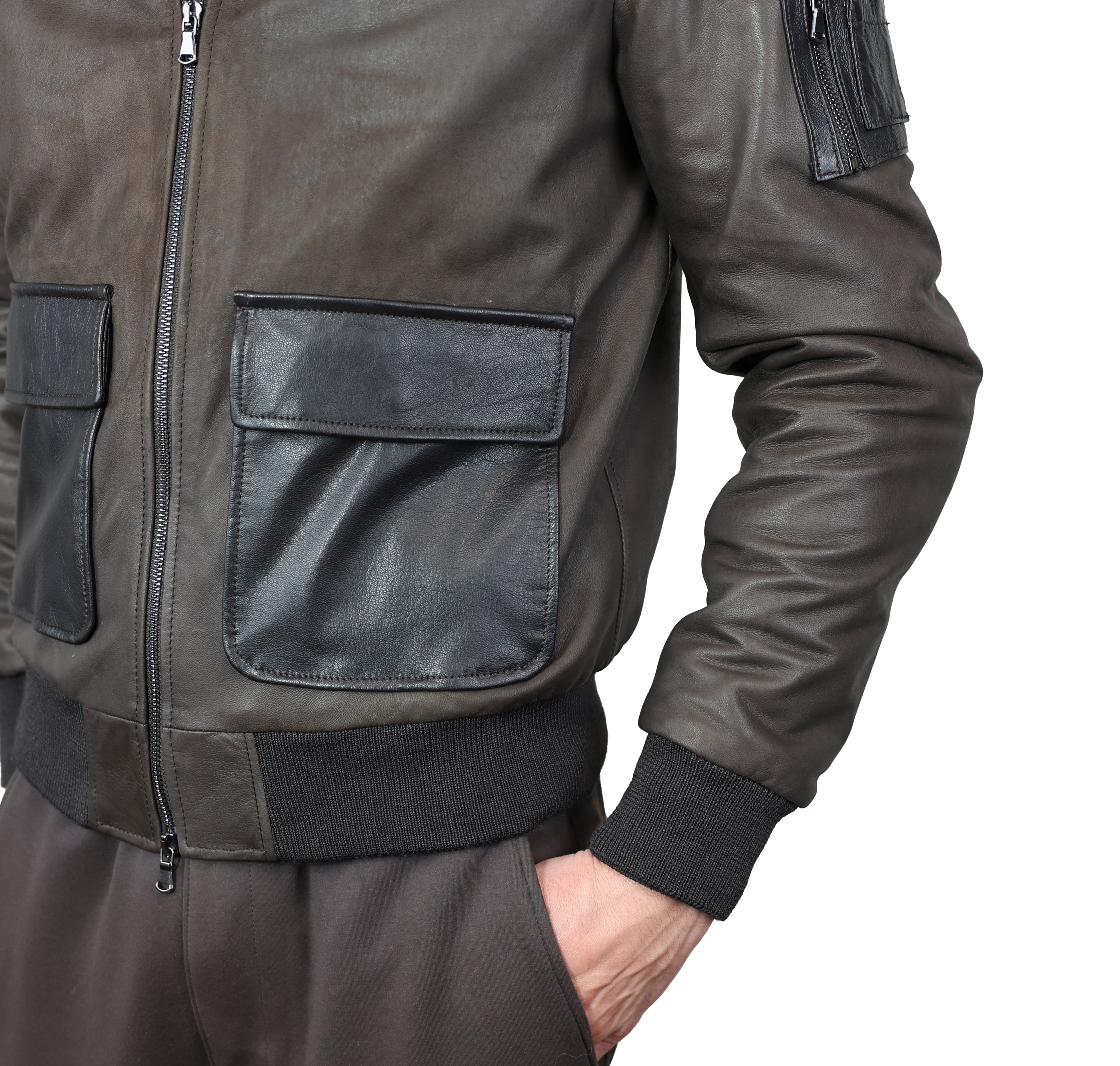 Giacca in pelle 91LVIBR