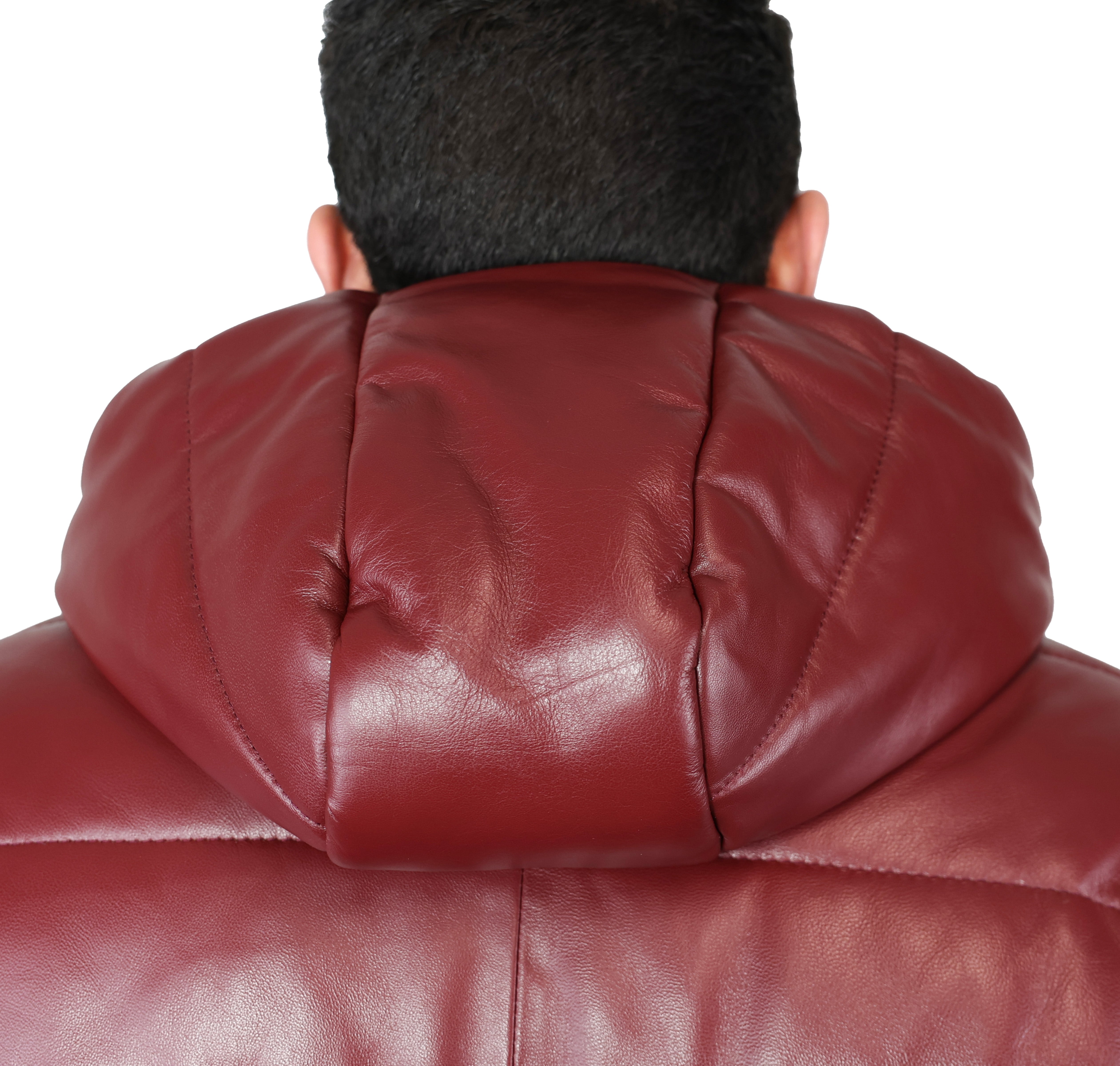 Piumino in pelle 89LCABX