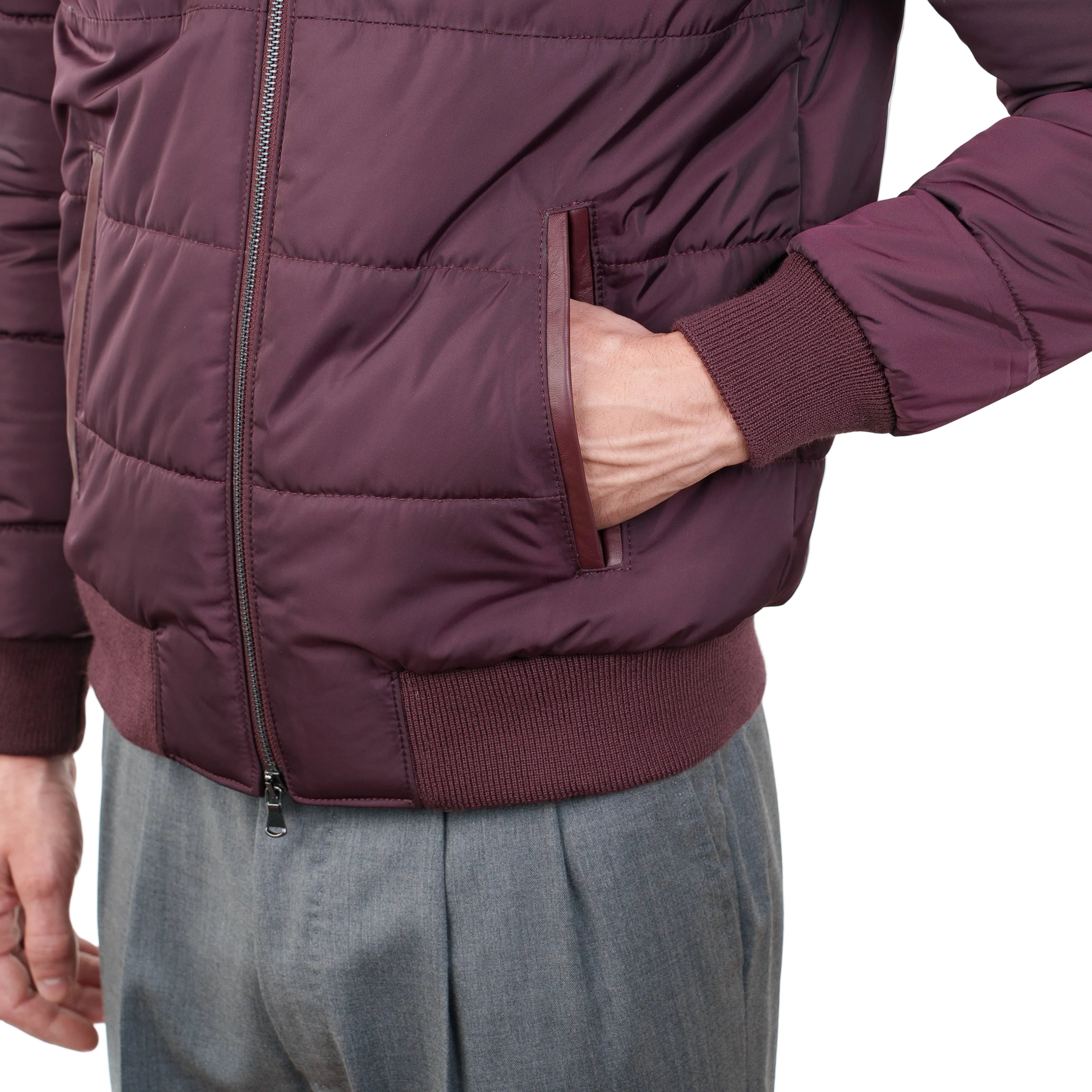 Piumino in Tessuto Pelle 89LCTXX
