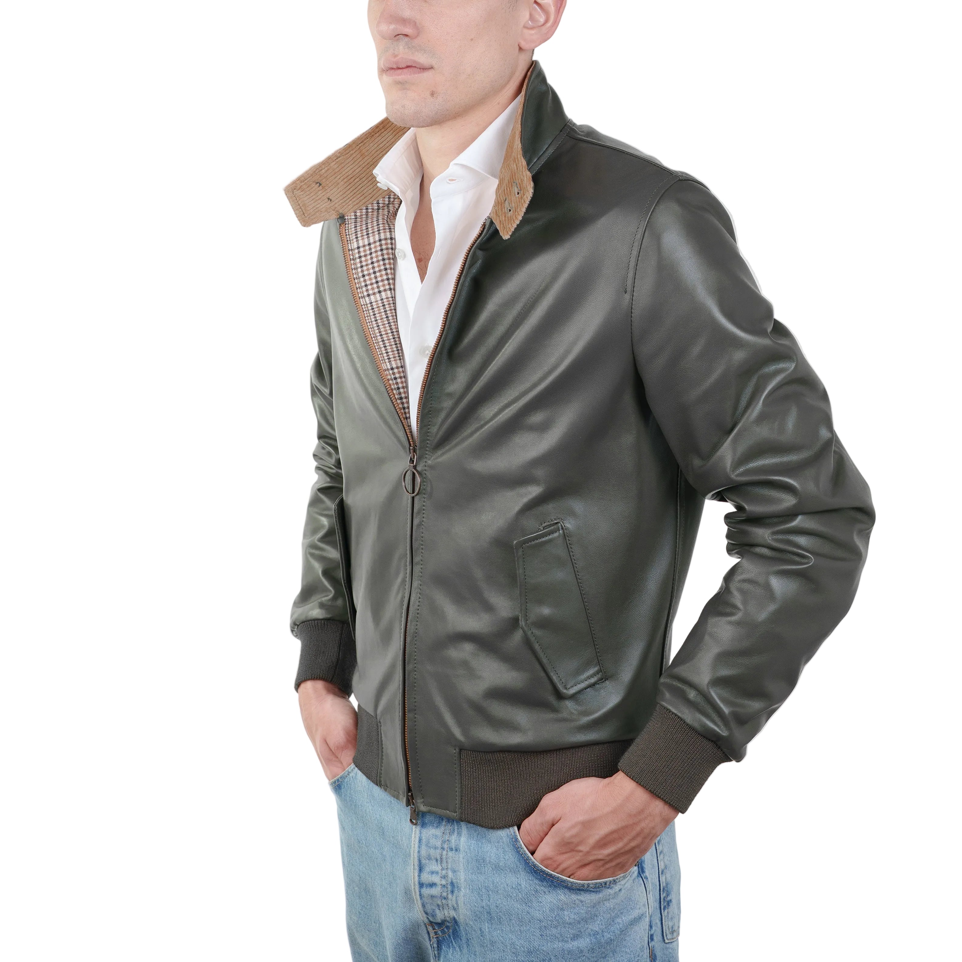 Giacca in pelle 89BRNMI
