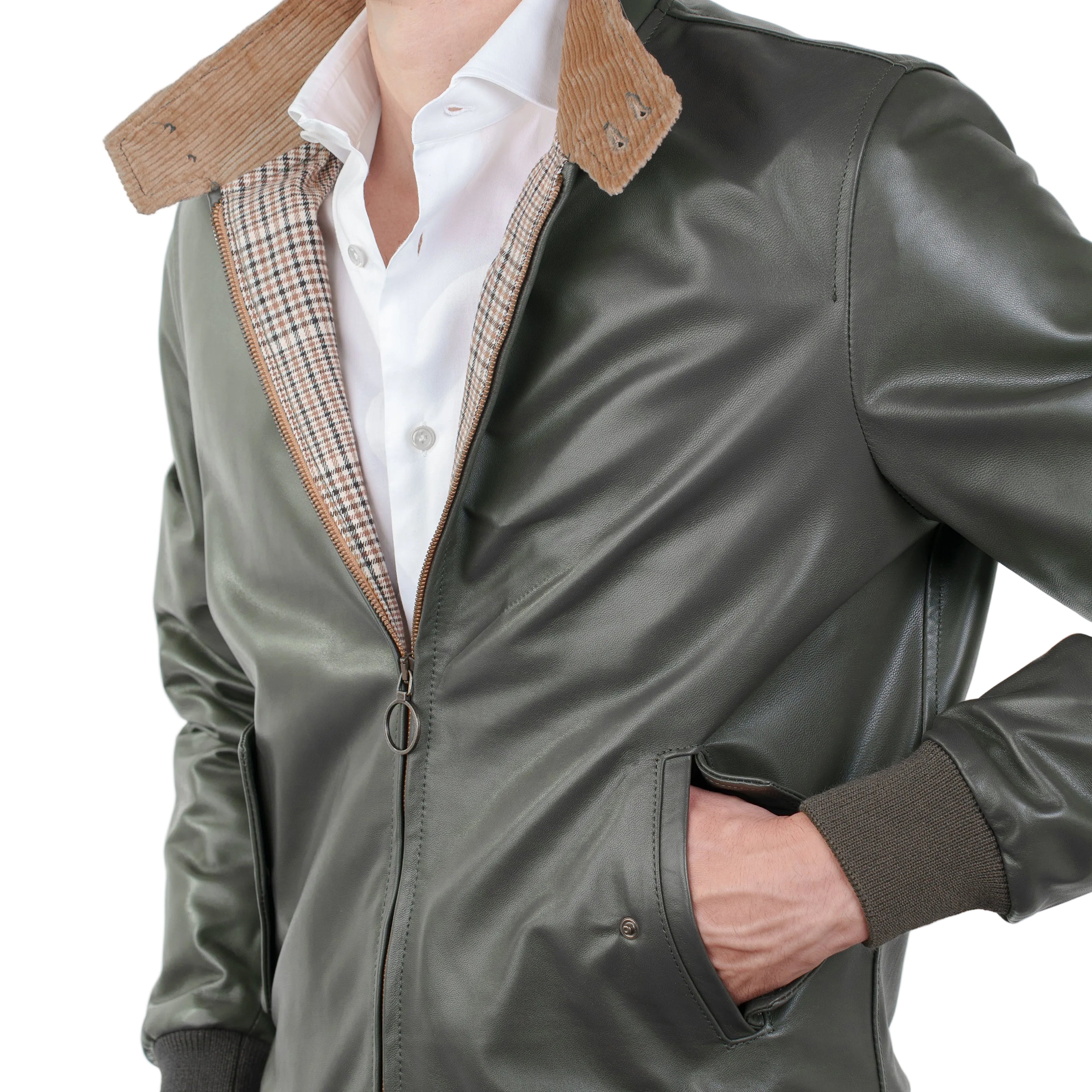 Giacca in pelle 89BRNMI