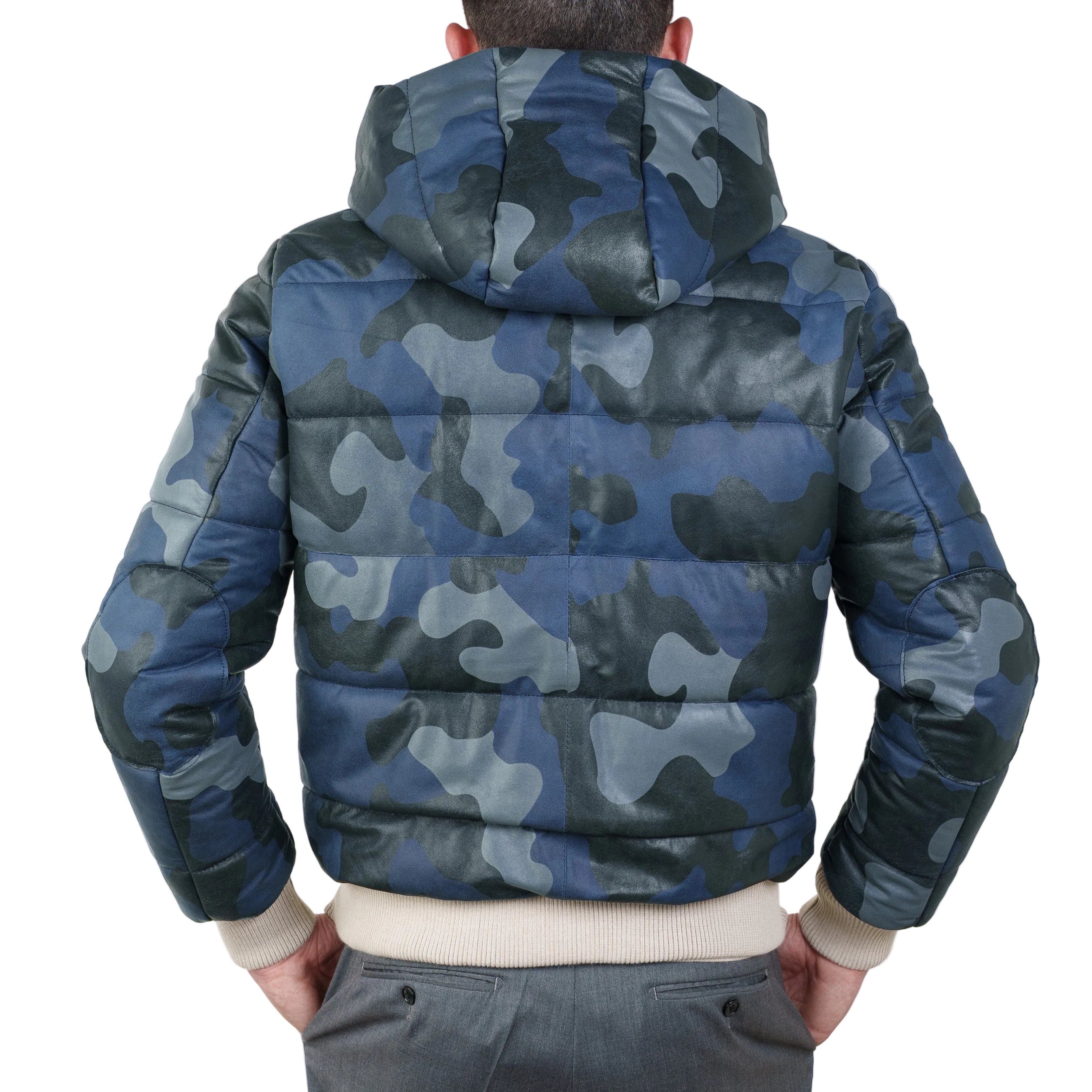 Piumino in pelle 89LCACB