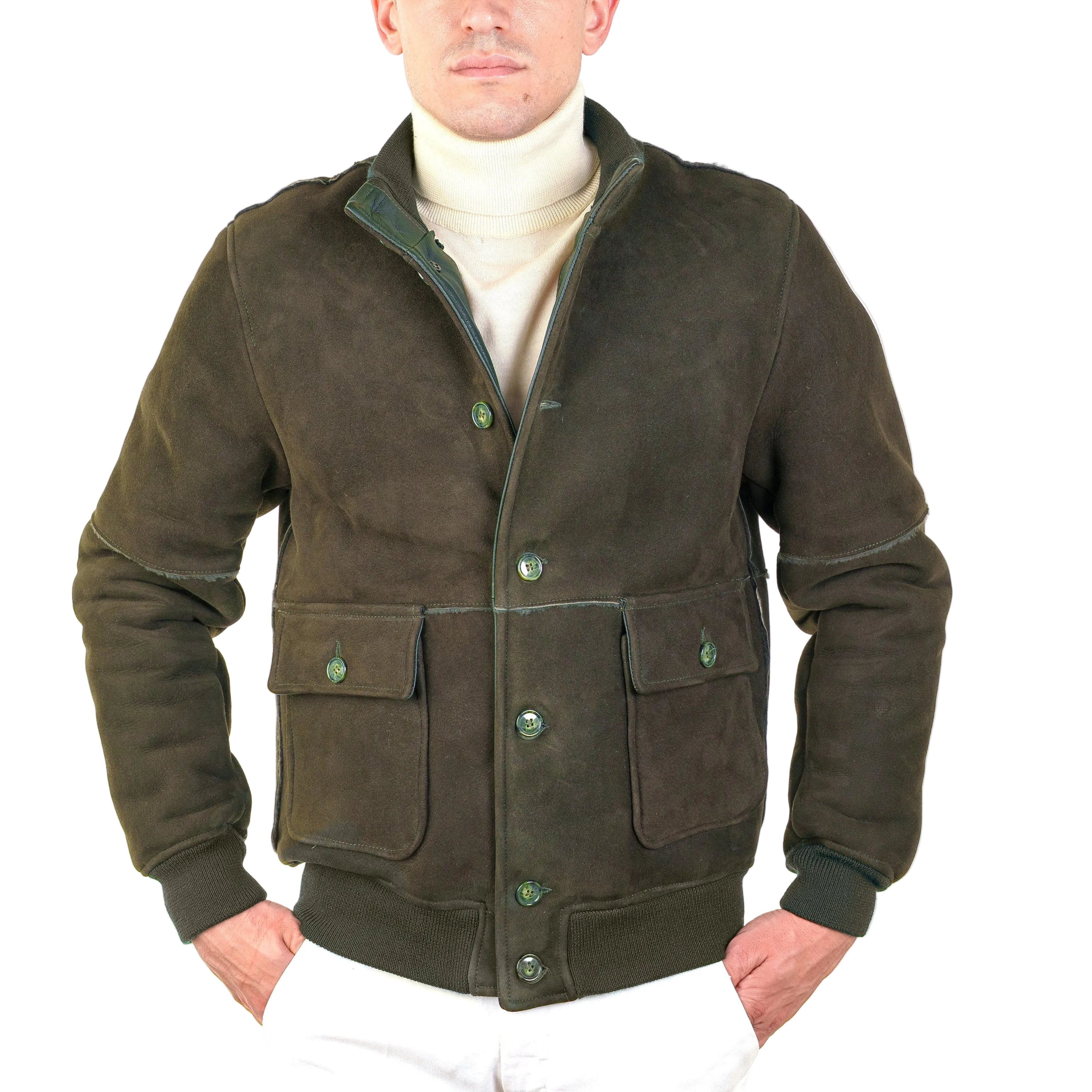 Bomber in Shearling 98CCSHV