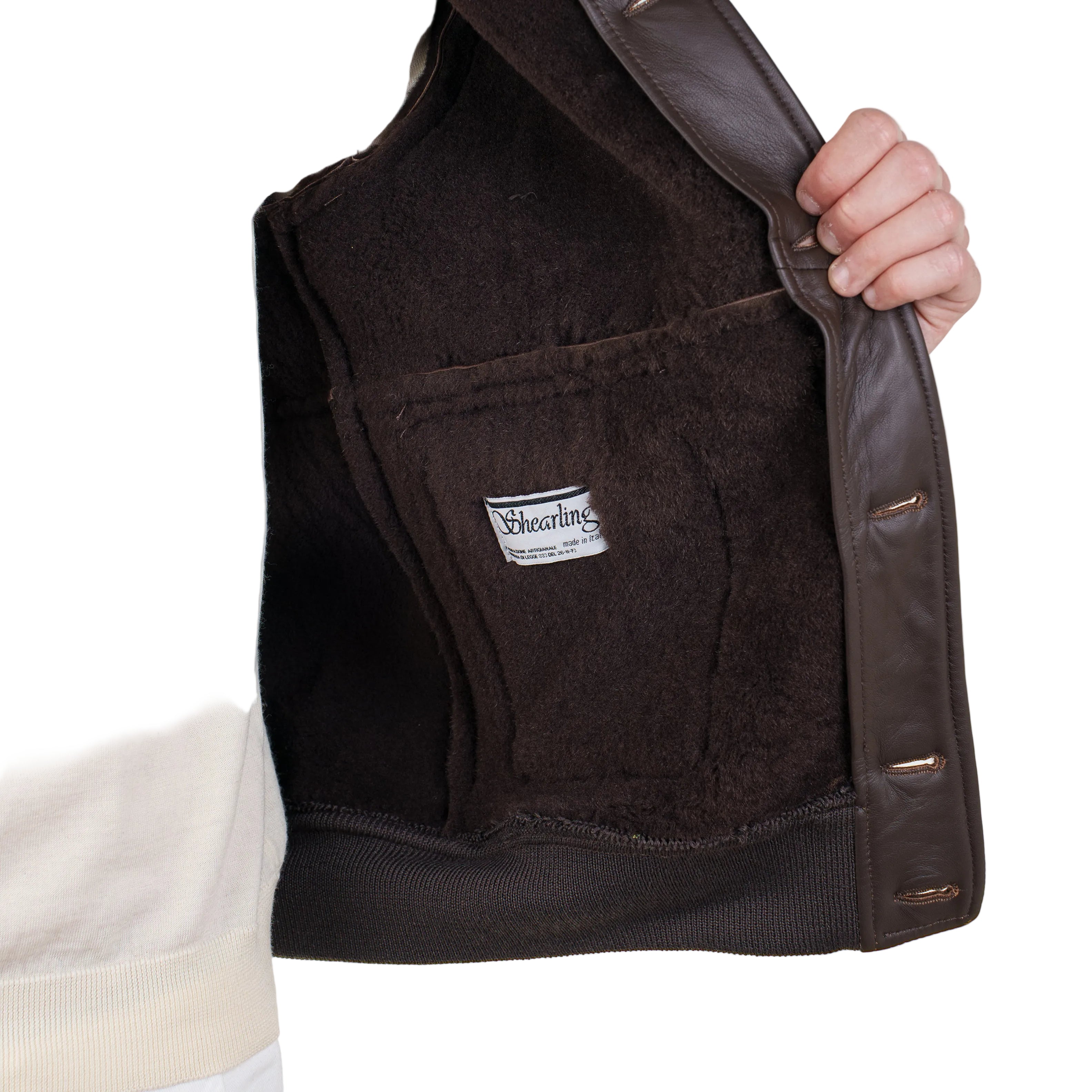 Bomber in Shearling 98CCSHM