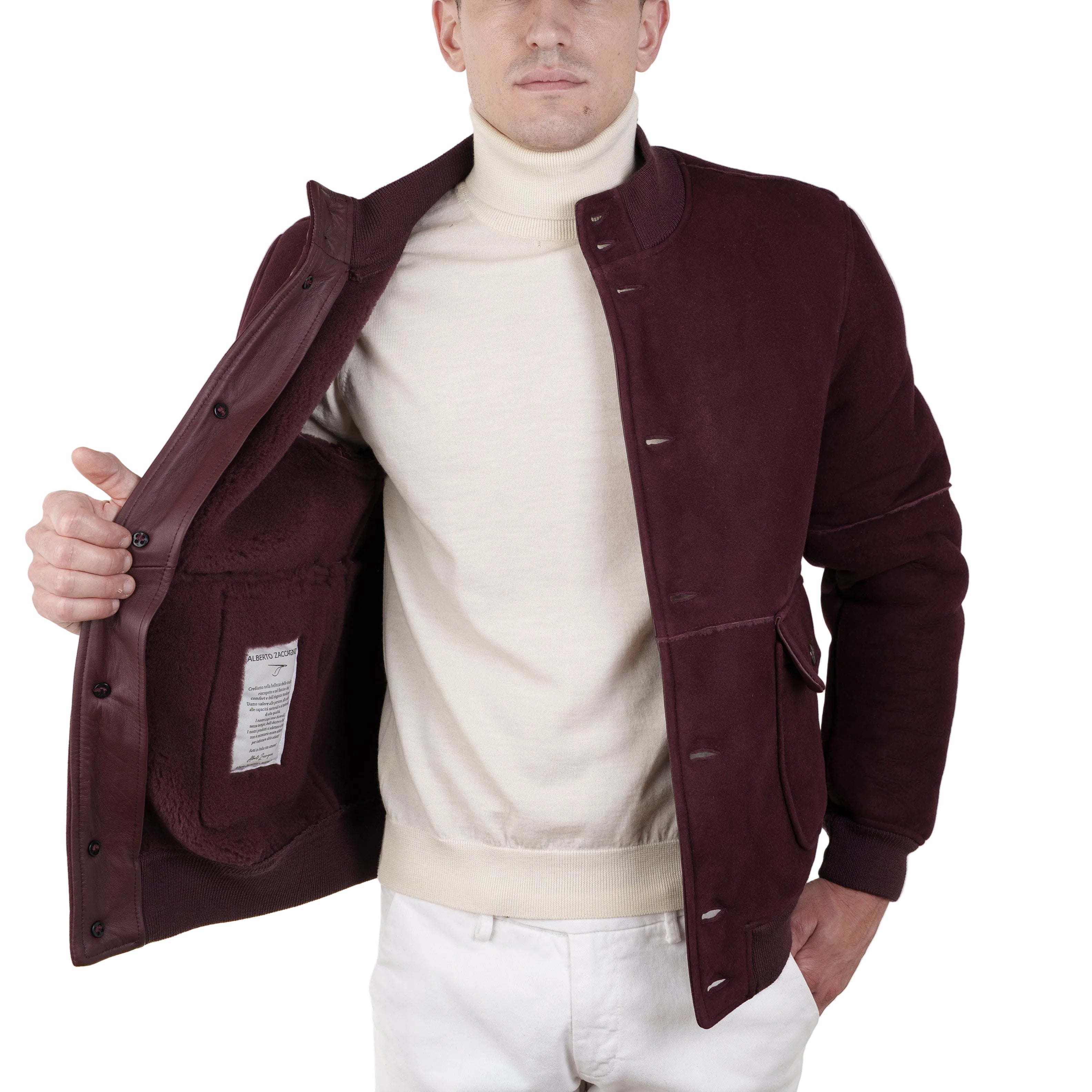 Bomber in Shearling 98CCSHX