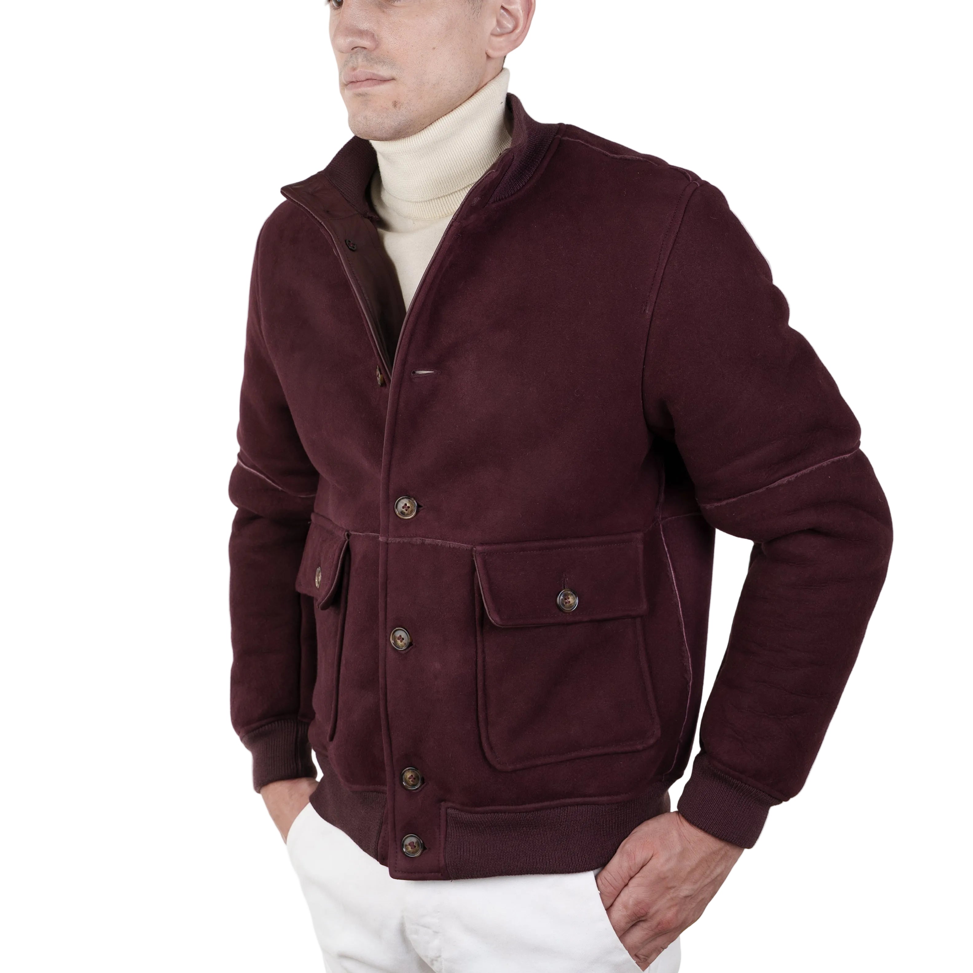 Bomber in Shearling 98CCSHX