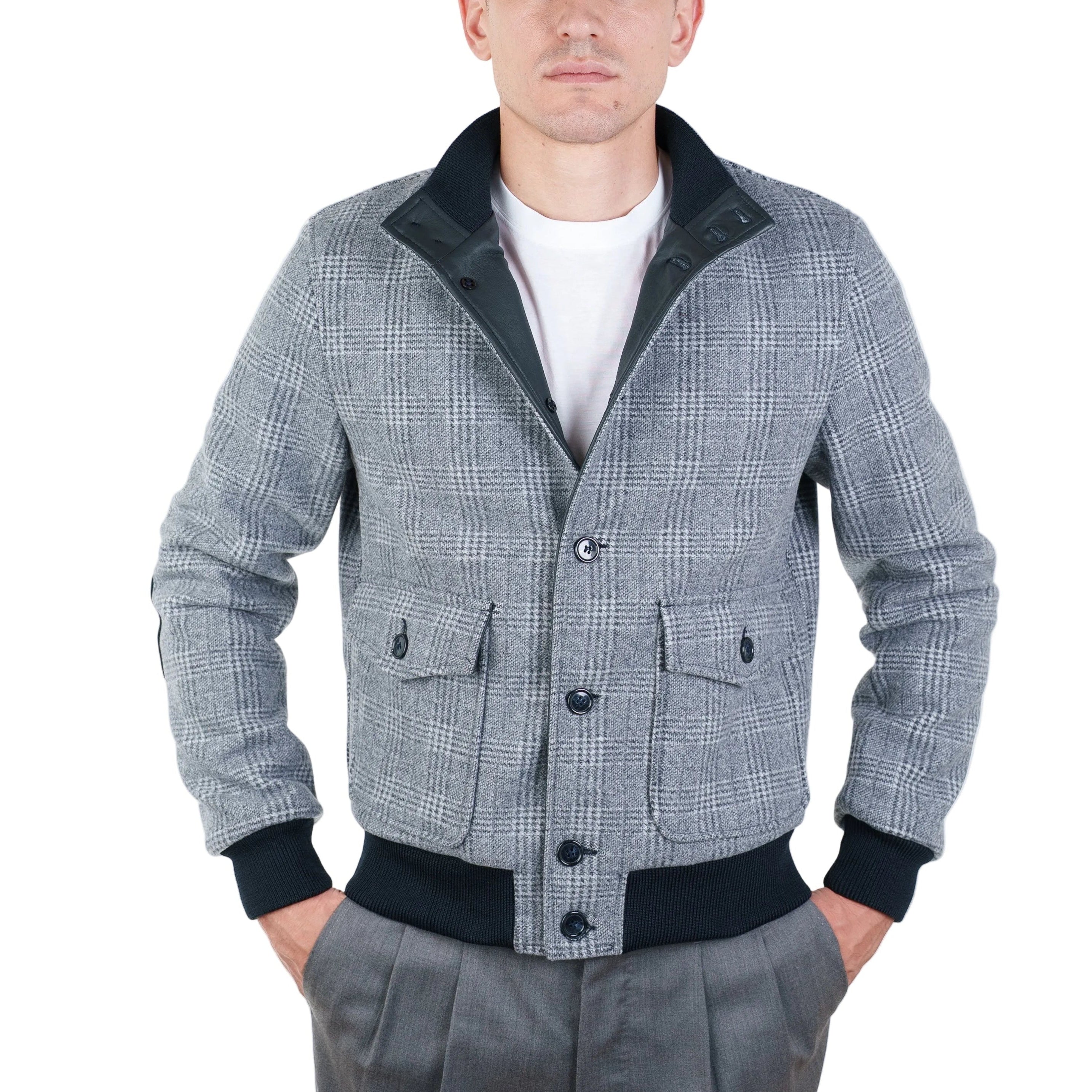 Bomber in Tessuto Pelle 98TEXPP